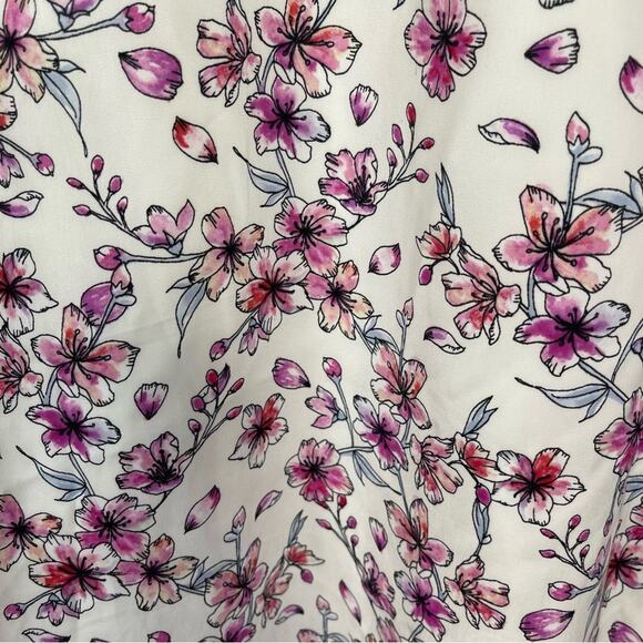 Cupcakes and Cashmere Women's Delphia Floral Printed Ruffle Dress Size 6 - Picture 10 of 12